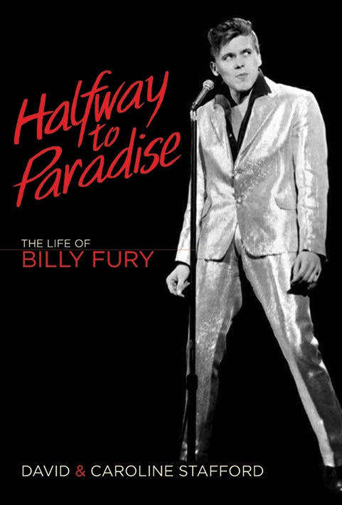 Book cover image for Halfway to Paradise: The Life of Billy Fury ISBN: 9781785584534